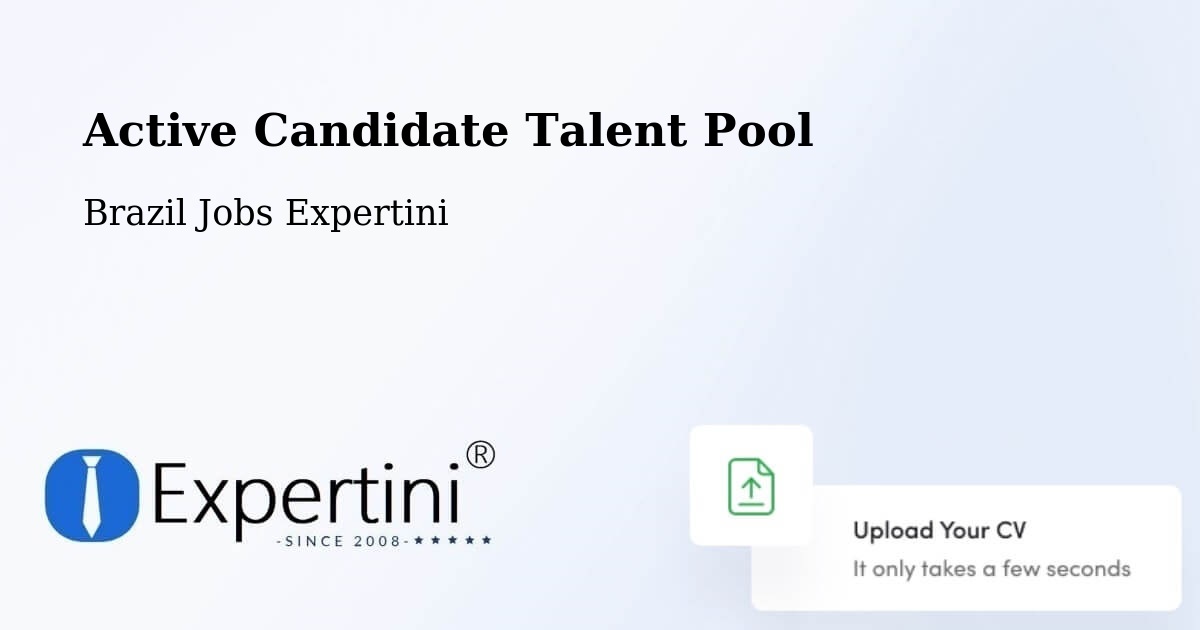 Active Candidate Talent Pool – Volta Redonda - Brazil Jobs Expertini